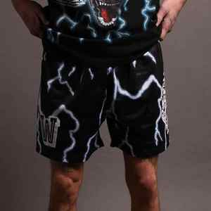 กางเกงขาสั้นผ้าฝ้ายสำหรับผู้ชายกางเกงขาสั้นผ้ายืดหยุ่นสำหรับวิ่งออกกำลังกายแบบ100% - Product Image 4