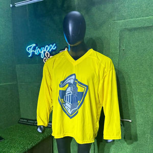 Jersey de Hockey sobre Hielo Personalizado con Logotipo Bordado para Hombre, con Nombre de Equipo Personalizado a Precio Competitivo - Product Image 1