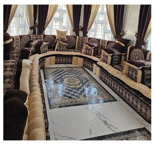 Sofá estilo Majlis árabe, diseño clásico, elegante conjunto para sala de estar, asientos de esquina de lujo, diseño que ahorra espacio - Product Image 1