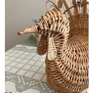 Gorgeous Attractive Peacock Rattan <b>Decorative</b> <b>Accents</b> Natural Handwoven Ornaments Home Decor From Vietnam Suppliers - Product Image 4