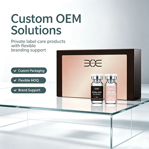Pack d'ampoules de soin complexe aux exosomes : poudre lyophilisée et flacons de HA liquide stériles pour instituts de beauté - Product Image 4
