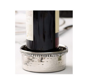 Posavasos de aluminio para botellas de vino, posavasos simple de revestimiento plateado de diferentes tamaños, gran oferta - Product Image 6