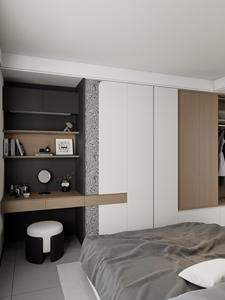 ארונות בגדים יוקרתיים בהתאמה אישית, ריהוט לחדר שינה, ארון בגדים מעץ לבית, ארון בגדים משולב לחדר שינה - Product Image 5