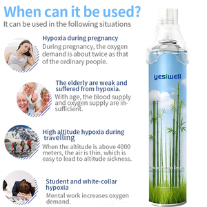 OEM Hafif Taşınabilir Oksijen Solunum Kutusu Acil Durum Açık Hava Seyahati Dağcılık Yüksek İrtifa Oksijen Tüpü - Product Image 5