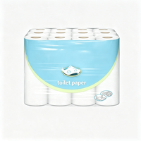 Papier toilette doux en pâte vierge écologique 3/4/5 plis, impression personnalisée, soluble dans l'eau, vente en gros