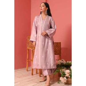 Ensemble chemise et dupatta en satin Zinnia pour le printemps/été - Product Image 5