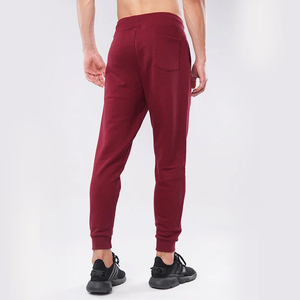 Pantalones de correr de lana de invierno para hombre-Servicios OEM/ODM Tarifa ajustable Color y logotipo personalizados - Product Image 4