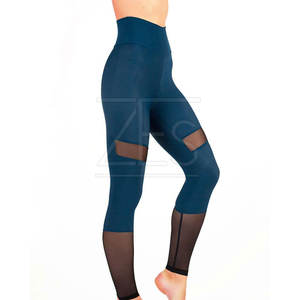 Legging en maille légère de qualité supérieure pour femmes, dernier modèle de leggings de yoga en maille à taille élastique Offre Spéciale - Product Image 4
