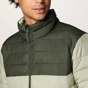 Chaqueta de Invierno Acolchada para Hombre, Venta al Por Mayor del Fabricante, Chaqueta de Abrigo con Cierre Frontal y Logotipo, Servicio OEM - Product Image 3