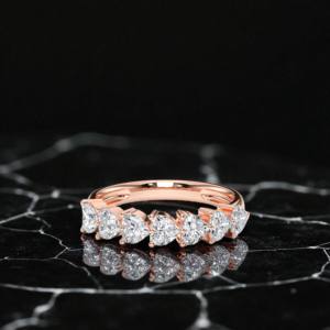 1.40กะรัต E-F/VVS-VS เพชรโมอิสซานไนต์ตัดรูปหัวใจทำด้วยทองคำ10K,14K,18K - Product Image 2