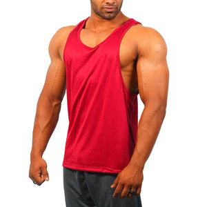 Camisetas sin Mangas para Hombre Más Vendidas y Populares, Transpirables, de Secado Rápido, de Poliéster/Algodón, Colores Personalizables, Nueva Llegada - Product Image 3