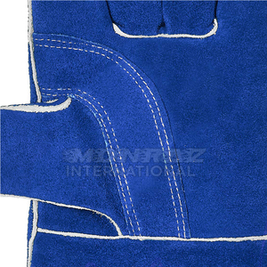 Offre spéciale, gants de sécurité de haute qualité, résistants au feu, gants de soudage de protection personnalisés - Product Image 4