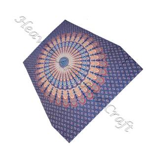 Tapiz de pared bohemio con Mandala, tapiz colgante de flores para la pared, decoración del hogar, de algodón - Product Image 3