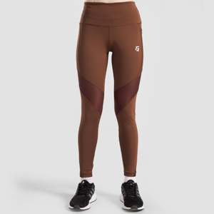 Leggings de compression en tricot Enduro Fit Coffee - Product Image 1