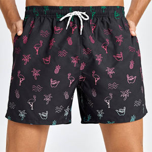 Shorts de bain et de plage pour hommes 2026 avec logo personnalisé imprimé, nouveau design, résistants à l'eau, livraison DDP - Product Image 3