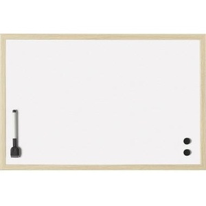 Pizarra Magnética Magnetoplan 100 x 60 cm (Ancho x Alto), Pizarra Magnética de Doble Cara con Marcador, Superficie No Escribible - Product Image 1
