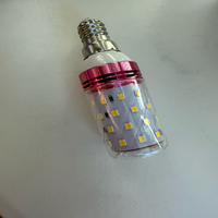 Ampoule LED E27 en forme de maïs, puces SMD 2835, acier inoxydable, CRI 90, économie d'énergie, utilisation intérieure/extérieure, culot E14, applications hôtelières, 4100K