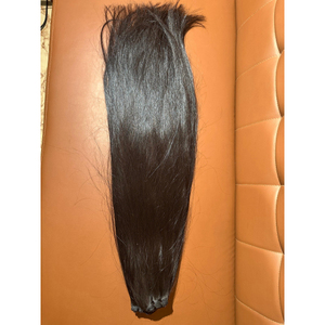 100% exportation qualité cheveux Style droit cuticules alignés et sans enchevêtrement brut non transformé vierge 100% naturel indien cheveux humains - Product Image 1