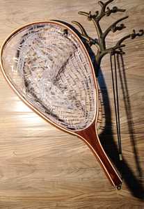 Red de pesca de malla de silicona plegable de 79,5 cm con interruptor de bloqueo Clip de cinturón Bass Trout Boat N02 Red de aterrizaje de pesca - Product Image 2