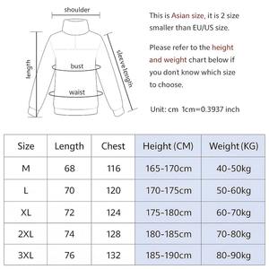 เสื้อแจ็คเก็ตหนังบุขนแกะสำหรับผู้ชาย ฤดูหนาว อุ่นสบาย คอตั้ง สไตล์ไฮสตรีท ด้านหน้าปรับแต่งได้ แห้งเร็ว ระบายอากาศได้ดี - Product Image 5