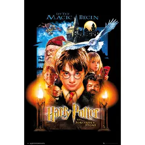 Affiche Harry Potter et la Pierre philosophale, scène magique de Poudlard pour plaques décoratives - Product Image 4