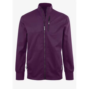 ชุดสครับโรงพยาบาลแบบกำหนดเองได้ ผ้าสแปนเด็กซ์/คอตตอนเนื้อละเอียด ซิปแบบรูด  สำหรับทั้งชายและหญิง  พร้อมบริการตรวจจับเข็ม  ตัวเลือกโลโก้แบบกำหนดเอง  รับผลิตแบบ OEM - Product Image 3