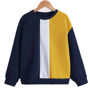 Sweat-shirt à capuche en molleton pour homme, hiver, blocs de couleur, brodé, épaules tombantes, manches longues, grande taille - Product Image 1