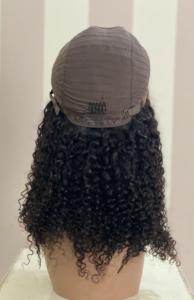 Perruque Bob frisée à cuticule brute, cheveux humains courts, perruques Lace Front Wig, cheveux brésiliens Hd, non traités, vente en gros - Product Image 2