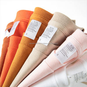 Venta al por mayor de camisetas de impresión por encargo en blanco 100% algodón peinado hombres camiseta al por mayor llanura camisetas a granel para hombre - Product Image 3