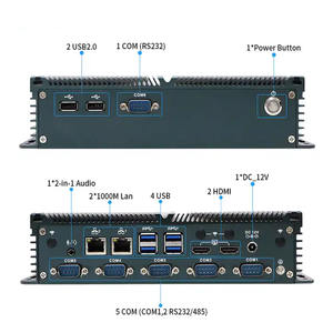 Partaker מיני pc n100 מחשב גלי תעשייתי עם 6 x rs232/485 2 x hd 2 x lan <span class=keywords><strong>linux</strong></span> לינוקס barebone win10 - Product Image 4