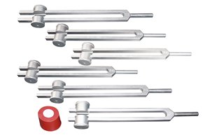 Diapasón de Aluminio de 128hz y Martillo de Reflejos para Sanación de Chakras, Set de Terapia de Sonido - Product Image 6