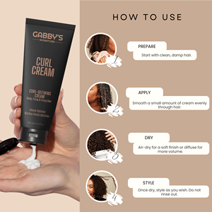 Crème définissante pour les boucles Gabby's Signature 250ml - Product Image 5