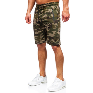 Pantalones cortos cargo de camuflaje para hombre duraderos con múltiples bolsillos perfectos para actividades al aire libre y pedidos al por mayor - Product Image 2