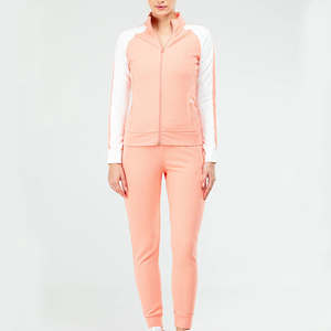 Conjunto Deportivo de Dos Piezas para Mujer, Chándal con Estampado Personalizado, Chaqueta con Cremallera, Traje para Correr - Product Image 5