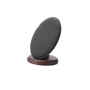 Soporte de joyería de árbol de metal multiusos con base de madera decoración del hogar organizador de exhibición - Product Image 1