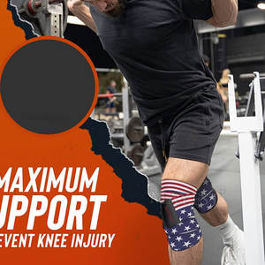 Genouillères unisexes antidérapantes en néoprène personnalisées en gros Équipement d'haltérophilie de haute qualité Prix raisonnable en stock - Product Image 3