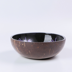 VietnamCrafts Handmade <b>Lacquerware</b> Coconut Bowls Folk Art Eco-Friendly Home Decor-TL2018 - Product Image 3