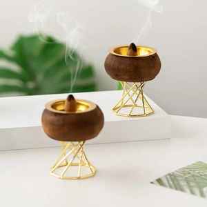 Quemador de Incienso de Madera Ecológico Moderno, Estilo Religioso de Oriente Medio, Mejora los Rituales del Ramadán y la Decoración del Hogar - Product Image 6
