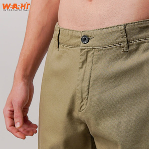 Pantalones cortos deportivos de calle de alta calidad con logotipo personalizado OEM para hombre, pantalones cortos informales de punto de algodón transpirable para entrenamiento, cintura elástica con cordón - Product Image 2