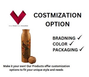 Suministro directo de fábrica Botella de cobre impresa con calor 1L Sin BPA A prueba de fugas Lavavajillas Bebida segura Estilo Cada sorbo 1L Diseño impreso - Product Image 3