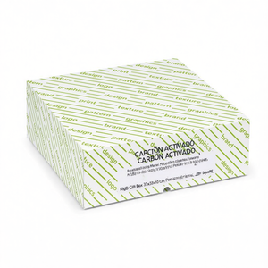 Rigid <b>Gift</b> <b>Box</b> 33x33x10 Cm-Recycled Materials Glossy Lamination Personalized-JEFF <b>Square</b> - Product Image 3