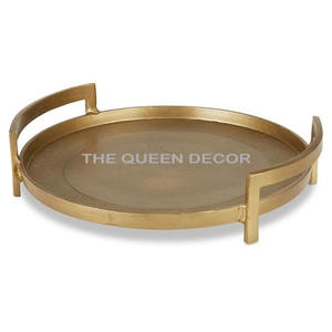 ถาดเสิร์ฟอลูมิเนียมสำหรับตกแต่งดีไซน์แบบโบราณดีไซน์พรีเมียมสำหรับบ้านทันสมัย - Product Image 4