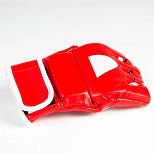 ถุงมือ MMA หนังสั่งทำพิเศษ พร้อมโลโก้ มีหลายสีและหลายขนาด ถุงมือ MMA คุณภาพสูงสำหรับขาย - Product Image 4