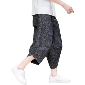กางเกงขายาวผ้าฝ้ายสำหรับผู้ชายชุดเดรสกีฬาดีไซน์ตามสั่งขนาด - Product Image 3