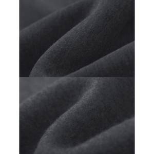 Sweat à capuche + pantalon de jogging de couleur unie d'automne et d'hiver pour hommes ensemble deux pièces à la mode vêtements de sport décontractés pour l'extérieur survêtement pour hommes - Product Image 5