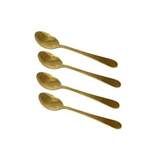 ช้อนทองเหลืองธรรมชาติสำหรับรับประทานอาหาร ช้อนทองเหลืองคุณภาพสูง ดีไซน์ใหม่ งานแฮนด์เมดขัดเงาอย่างดี - Product Image 1