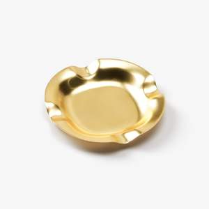 Cenicero de latón de lujo con pantalla de mesa con logotipo personalizado para oficina, uso doméstico, tapa decorativa para cuenco, tipo bolsillo, estilo americano, redondo - Product Image 5