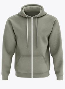 <b>Orange</b> Color <b>Hoodies</b> Best Quality With Nice Price <b>Men</b> Solid Cotton Fleece Ribbed Sleeve Cuff/Bottom <b>Hoodies</b> - Product Image 2