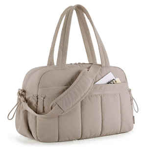 Bolsa Deportiva Casual de Gran Capacidad para Mujer, con Cierre, Resistente al Agua, Material de Nailon, Correa Extraíble para Distancias Cortas - Product Image 2