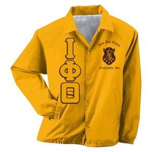 เสื้อแจ็คเก็ตโค้ชสำหรับผู้ชายผู้หญิงเสื้อแจ็กเก็ตแบบสตรีทเสื้อแจ็กเก็ตปักโลโก้ทีม - Product Image 2